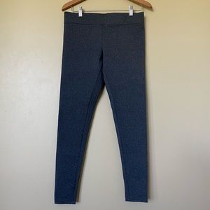 {matty m} Charcoal Gray Marled Legging Pants